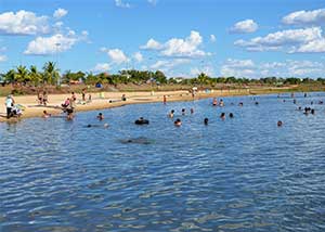 Praia da Graciosa em Palmas