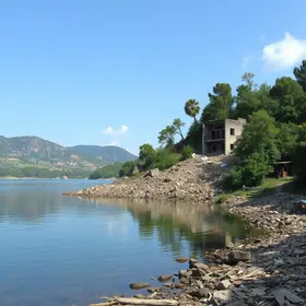 chácaras à beira do Lago de Lajeado