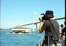 travessia de balsa em Palmas